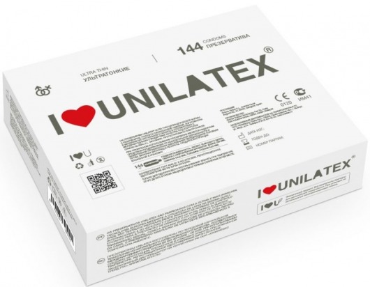 Ультратонкие презервативы Unilatex Ultra Thin - 144 шт. - Unilatex - купить с доставкой в Севастополе