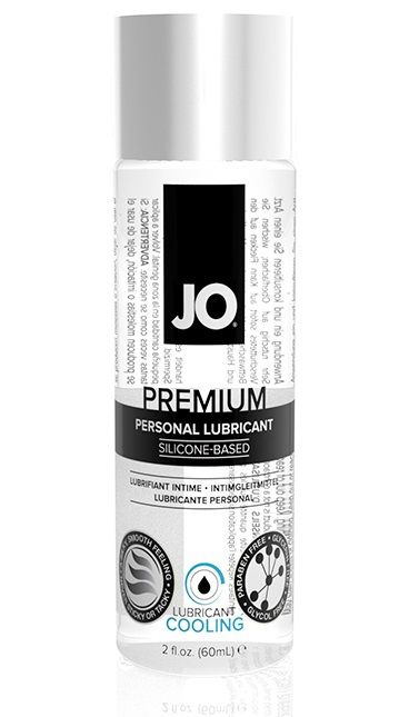 Охлаждающий лубрикант на силиконовой основе JO Personal Premium Lubricant Cooling - 60 мл. - System JO - купить с доставкой в Севастополе