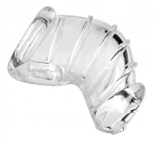 Насадка для ограничения эрекции Detained Soft Body Chastity Cage - XR Brands - купить с доставкой в Севастополе