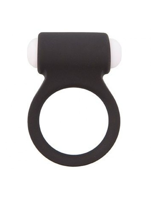 Чёрное эрекционное виброкольцо LIT-UP SILICONE STIMU RING 3 BLACK - Dream Toys - в Севастополе купить с доставкой