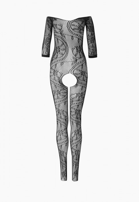 Ажурный комбинезон с длинными рукавами - Le Frivole купить с доставкой