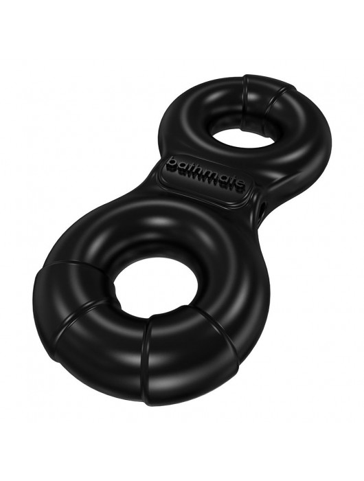 Чёрное эрекционное виброкольцо Eight - Bathmate - в Севастополе купить с доставкой