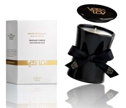 Массажная свеча Titillating Massage Candle - 120 мл. - YESforLOV - купить с доставкой в Севастополе