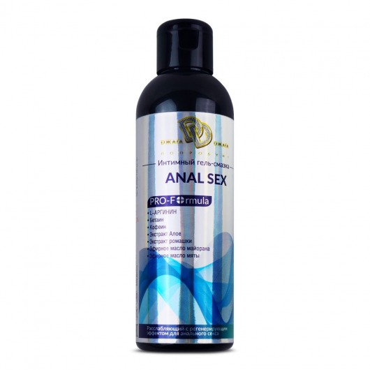 Анальный интимный гель-смазка ANAL SEX - 200 мл. - БиоМед - купить с доставкой в Севастополе