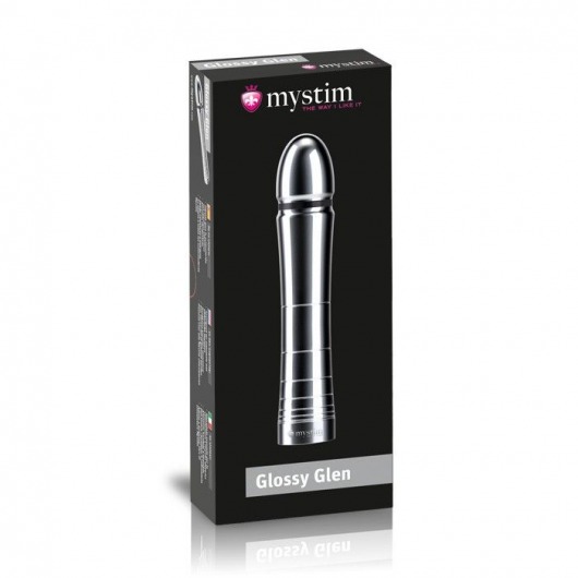 Фаллоимитатор для электростимуляции Glossy Glen Dildo - 14 см. - MyStim - купить с доставкой в Севастополе