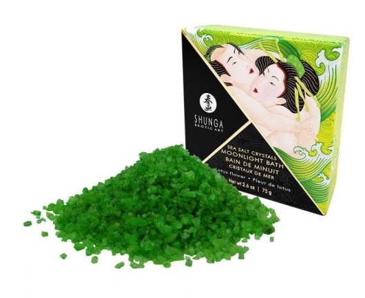 Соль для ванны Bath Salts Lotus Flower с ароматом цветков лотоса - 75 гр. -  - Магазин феромонов в Севастополе