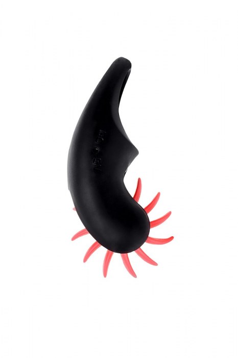 Чёрно-красное эрекционное виброкольцо Erotist - Erotist Adult Toys - в Севастополе купить с доставкой