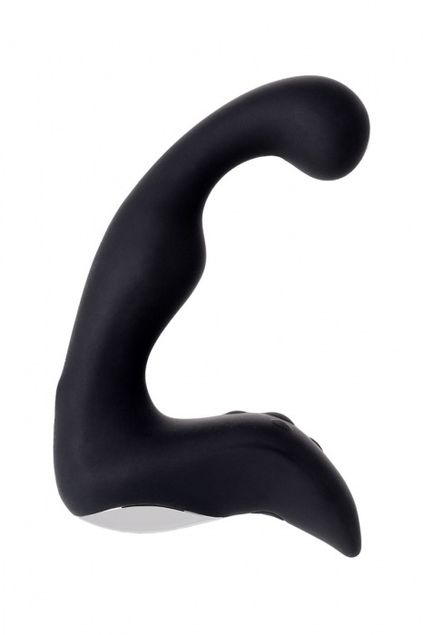 Чёрный изогнутый вибростимулятор простаты Erotist - Erotist Adult Toys - в Севастополе купить с доставкой