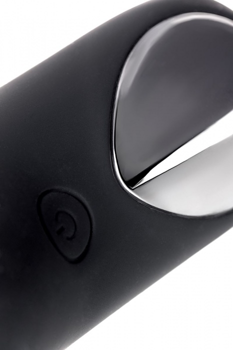Чёрный изогнутый вибростимулятор простаты Erotist - Erotist Adult Toys - в Севастополе купить с доставкой