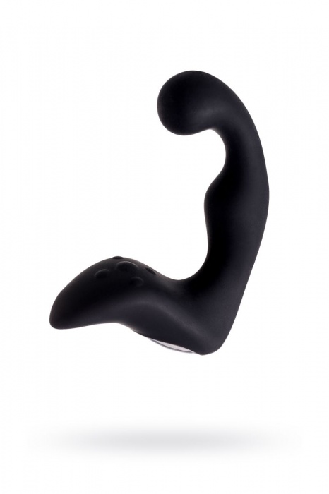 Чёрный изогнутый вибростимулятор простаты Erotist - Erotist Adult Toys - в Севастополе купить с доставкой