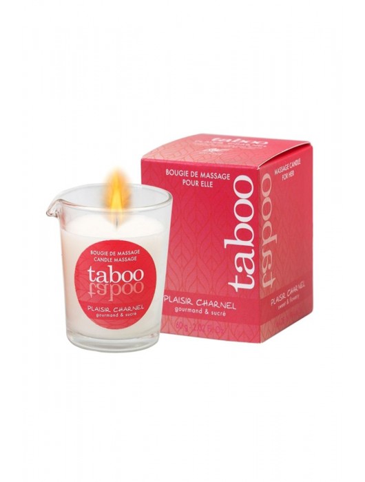 Массажное аромамасло с афродизиаками для женщин RUF Taboo Plaisir charnel - 60 гр. - RUF - купить с доставкой в Севастополе