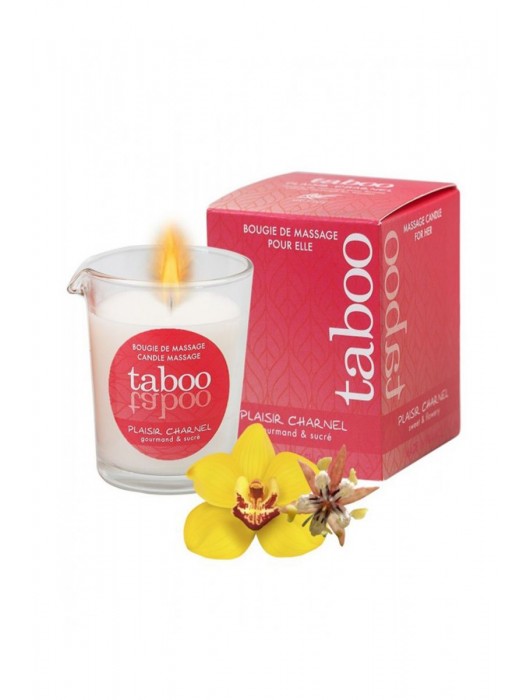 Массажное аромамасло с афродизиаками для женщин RUF Taboo Plaisir charnel - 60 гр. - RUF - купить с доставкой в Севастополе