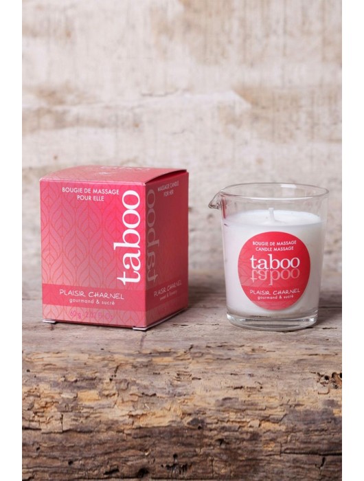 Массажное аромамасло с афродизиаками для женщин RUF Taboo Plaisir charnel - 60 гр. - RUF - купить с доставкой в Севастополе