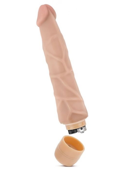 Телесный вибратор Cock Vibe 1 - 22,8 см. - Blush Novelties
