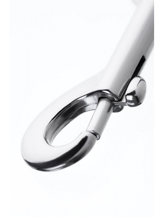 Серебристый двухсторонний карабин TOYFA Metal - ToyFa - купить с доставкой в Севастополе