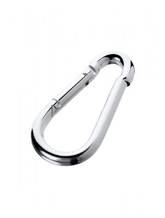 Серебристый карабин TOYFA Metal - ToyFa - купить с доставкой в Севастополе