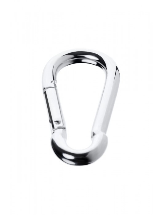 Серебристый карабин TOYFA Metal - ToyFa - купить с доставкой в Севастополе