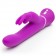 Лиловый вибратор-кролик Curve Rechargeable Rabbit Vibrator - 25,4 см. - Happy Rabbit купить в Севастополе с доставкой в Orgasmix.ru Лиловый вибратор-кролик Curve Rechargeable Rabbit Vibrator - 25,4 см. - Happy Rabbit