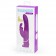 Лиловый вибратор-кролик Curve Rechargeable Rabbit Vibrator - 25,4 см. - Happy Rabbit купить в Севастополе с доставкой в Orgasmix.ru Лиловый вибратор-кролик Curve Rechargeable Rabbit Vibrator - 25,4 см. - Happy Rabbit