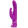 Лиловый вибратор-кролик Curve Rechargeable Rabbit Vibrator - 25,4 см. - Happy Rabbit купить в Севастополе с доставкой в Orgasmix.ru Лиловый вибратор-кролик Curve Rechargeable Rabbit Vibrator - 25,4 см. - Happy Rabbit