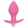 Розовая коническая анальная вибровтулка с ограничителем - 8 см. - Bior toys в Севастополе Розовая коническая анальная вибровтулка с ограничителем - 8 см. - Bior toys