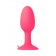 Розовая пробка POPO Pleasure со встроенным вовнутрь стальным шариком - 10,5 см. - POPO Pleasure в Севастополе Розовая пробка POPO Pleasure со встроенным вовнутрь стальным шариком - 10,5 см. - POPO Pleasure