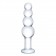 Прозрачная анальная пирамида 7,25 Beaded Butt Plug - 17 см. - Glas в Севастополе Прозрачная анальная пирамида 7,25 Beaded Butt Plug - 17 см. - Glas