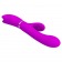 Лиловый вибратор-кролик с подвижной клиторальной щеточкой Clitoris Vibrator - 20,8 см. - Baile купить в Севастополе с доставкой в Orgasmix.ru Лиловый вибратор-кролик с подвижной клиторальной щеточкой Clitoris Vibrator - 20,8 см. - Baile