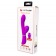 Лиловый вибратор-кролик с подвижной клиторальной щеточкой Clitoris Vibrator - 20,8 см. - Baile купить в Севастополе с доставкой в Orgasmix.ru Лиловый вибратор-кролик с подвижной клиторальной щеточкой Clitoris Vibrator - 20,8 см. - Baile