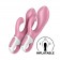 Розовый вибратор-кролик с расширением Air Pump Bunny 2 - 20,4 см. - Satisfyer купить в Севастополе с доставкой в Orgasmix.ru Розовый вибратор-кролик с расширением Air Pump Bunny 2 - 20,4 см. - Satisfyer