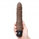 Коричневый вибромассажер 7 Realistic Vibrator - 20 см. - PowerCocks купить в Севастополе с доставкой в Orgasmix.ru Коричневый вибромассажер 7 Realistic Vibrator - 20 см. - PowerCocks