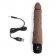 Коричневый вибромассажер 7 Realistic Vibrator - 20 см. - PowerCocks купить в Севастополе с доставкой в Orgasmix.ru Коричневый вибромассажер 7 Realistic Vibrator - 20 см. - PowerCocks