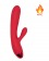 Красный вибратор-кролик с пульсацией и нагревом Irene - 21 см. - Woma купить в Севастополе с доставкой в Orgasmix.ru Красный вибратор-кролик с пульсацией и нагревом Irene - 21 см. - Woma