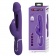 Сливовый вибратор-кролик с функцией фингеринга Kampas - 23,2 см. - Baile купить в Севастополе с доставкой в Orgasmix.ru Сливовый вибратор-кролик с функцией фингеринга Kampas - 23,2 см. - Baile