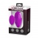 Лиловое виброяйцо с удобным пультом управления вибрацией - Baile в Севастополе Лиловое виброяйцо с удобным пультом управления вибрацией - Baile