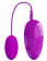 Лиловое виброяйцо с удобным пультом управления вибрацией - Baile в Севастополе Лиловое виброяйцо с удобным пультом управления вибрацией - Baile